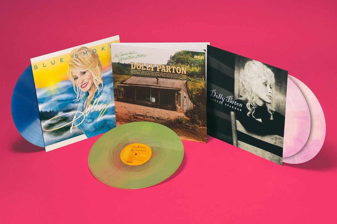 The first three records in the colour pressings made for the run